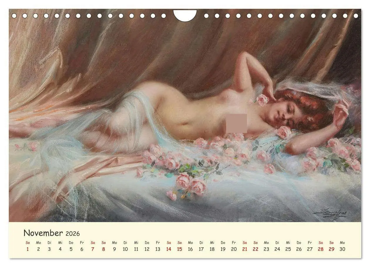 Bild: 9783457315927 | Zeitlose Muse (Wandkalender 2026 DIN A4 quer), CALVENDO Monatskalender