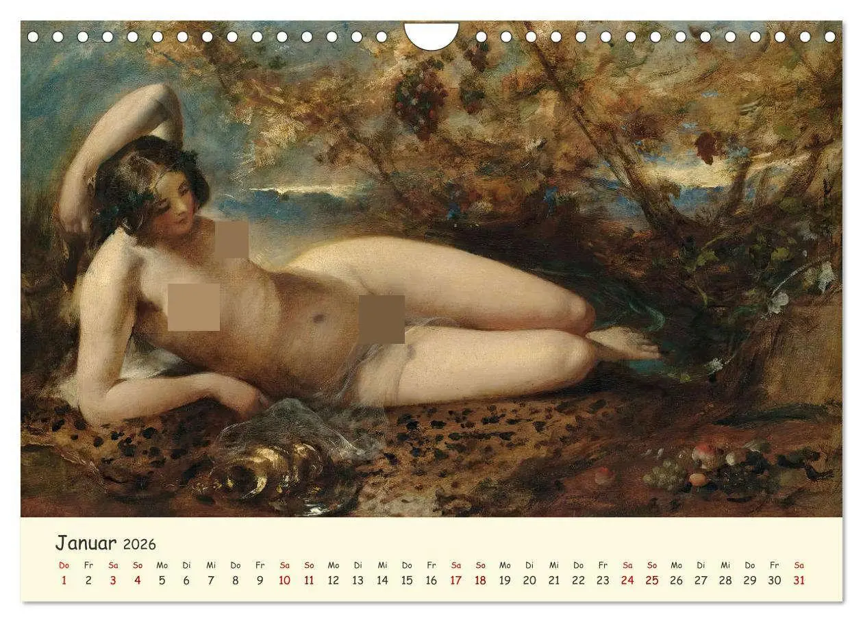 Bild: 9783457315927 | Zeitlose Muse (Wandkalender 2026 DIN A4 quer), CALVENDO Monatskalender