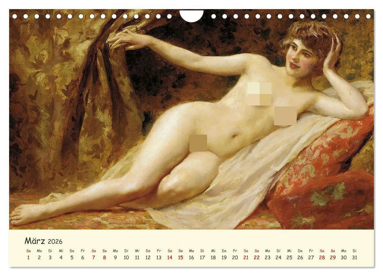 Bild: 9783457315927 | Zeitlose Muse (Wandkalender 2026 DIN A4 quer), CALVENDO Monatskalender