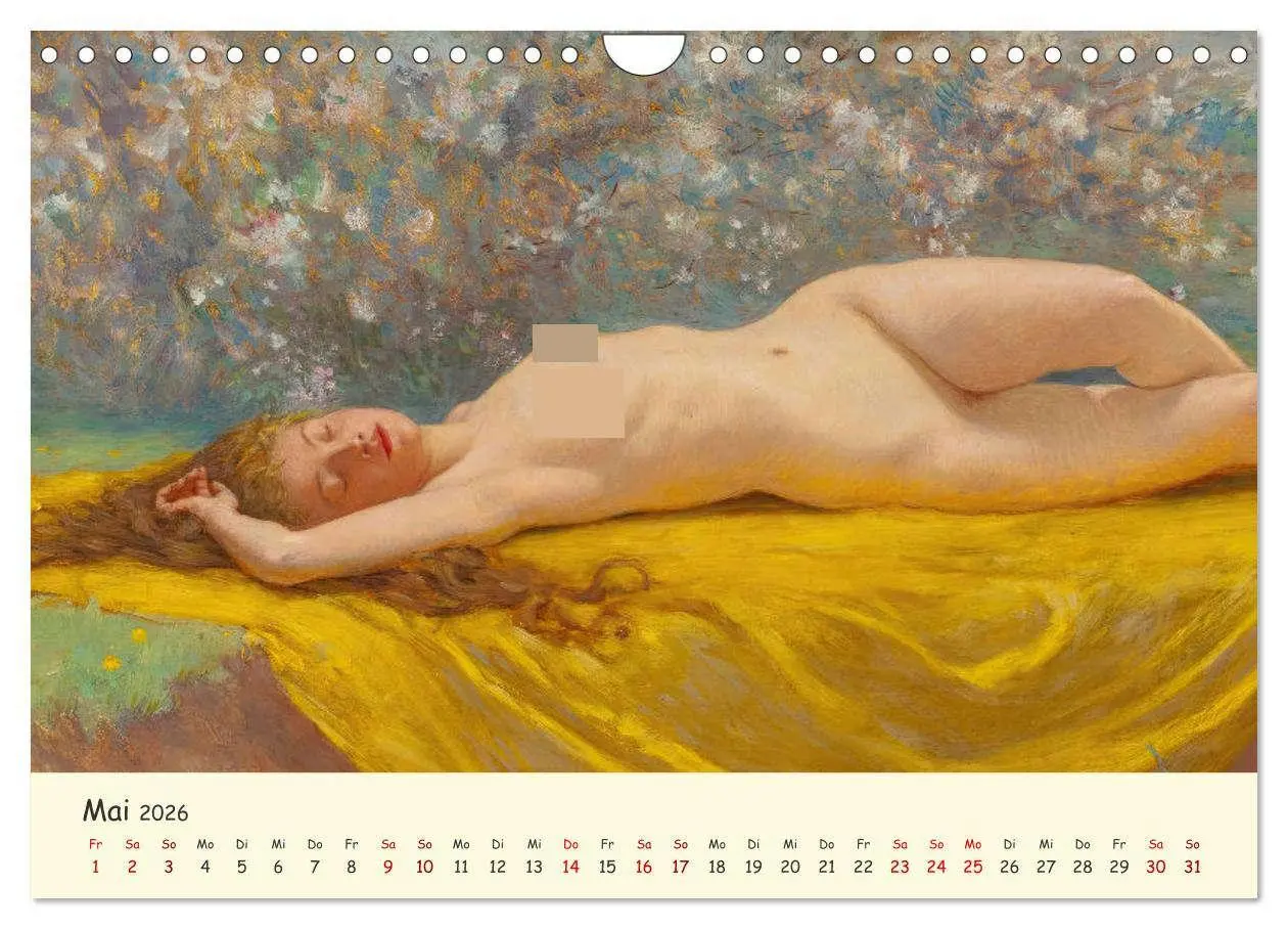Bild: 9783457315927 | Zeitlose Muse (Wandkalender 2026 DIN A4 quer), CALVENDO Monatskalender