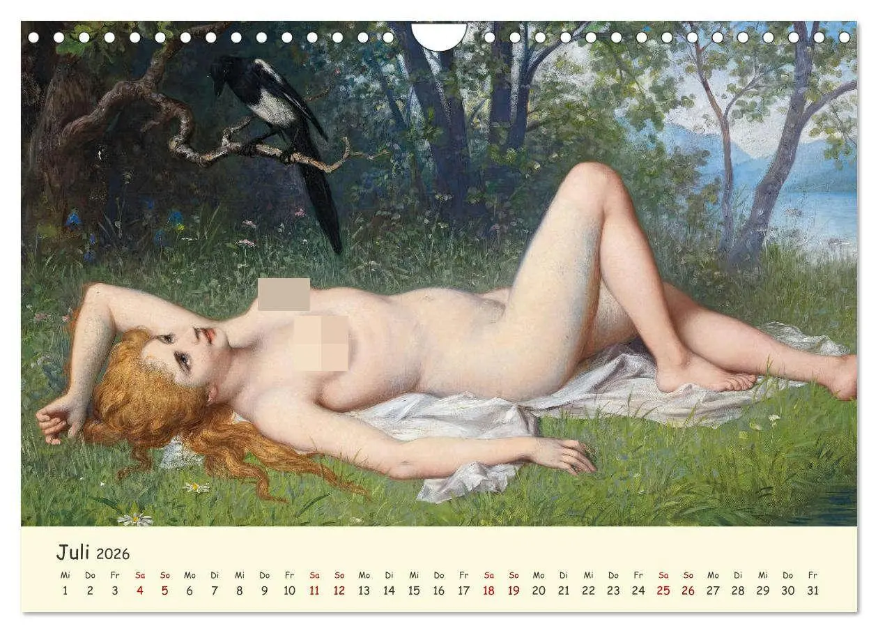 Bild: 9783457315927 | Zeitlose Muse (Wandkalender 2026 DIN A4 quer), CALVENDO Monatskalender