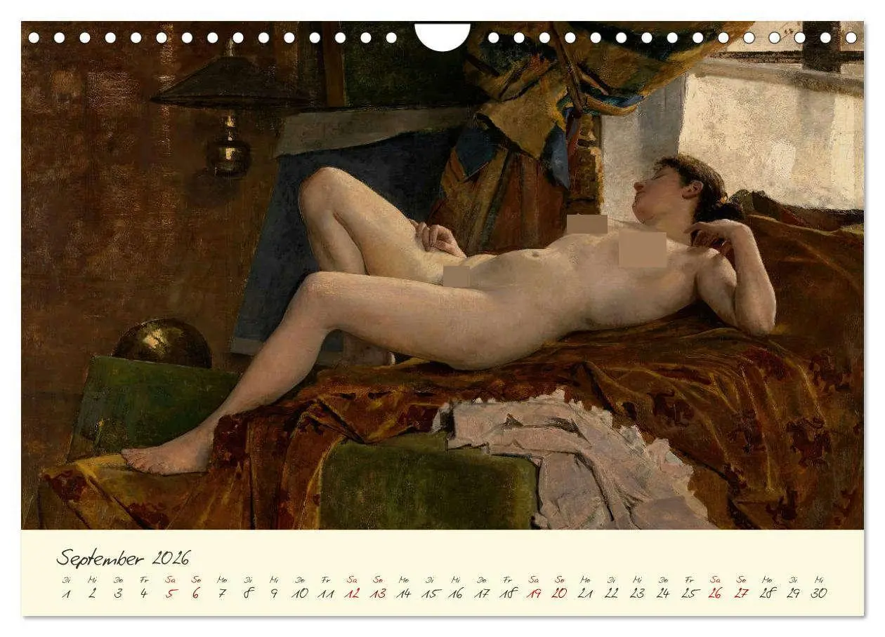 Bild: 9783457315927 | Zeitlose Muse (Wandkalender 2026 DIN A4 quer), CALVENDO Monatskalender