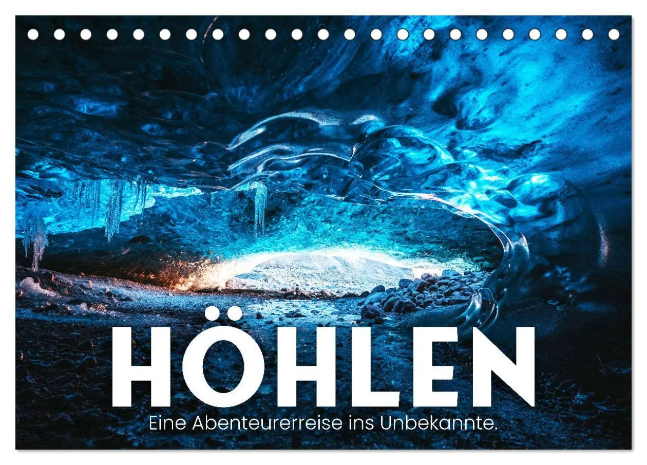 Cover: 9783457555927 | Höhlen - Eine Abenteuerreise ins Unbekannte. (Tischkalender 2026...