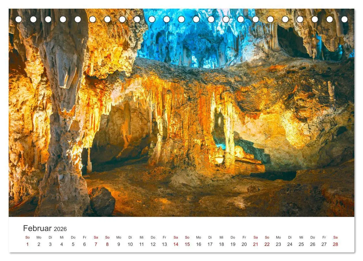 Bild: 9783457555927 | Höhlen - Eine Abenteuerreise ins Unbekannte. (Tischkalender 2026...