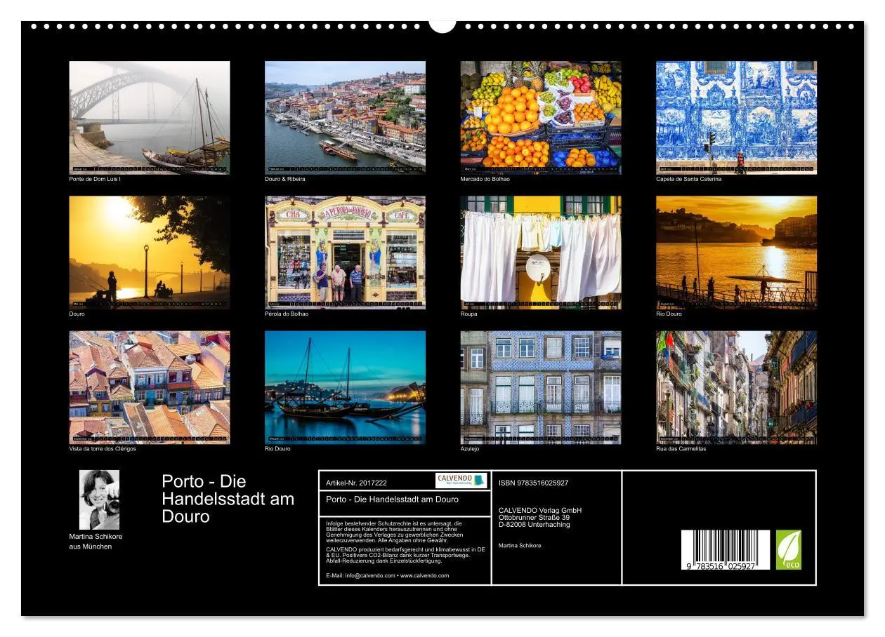 Bild: 9783516025927 | Porto - Die Handelsstadt am Douro (hochwertiger Premium...