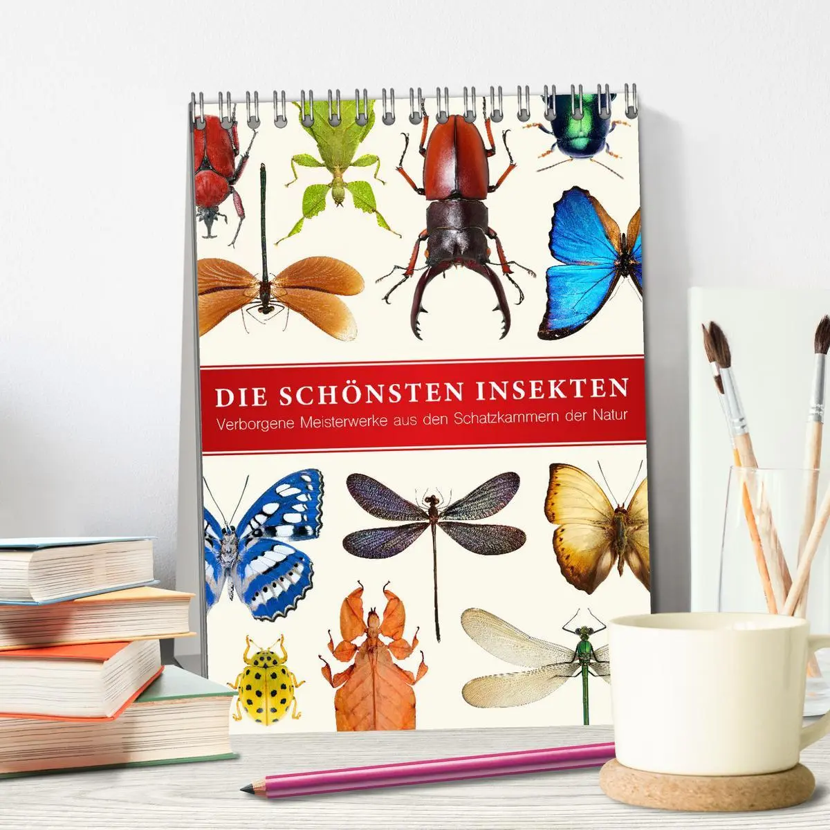 Bild: 9783516405927 | Die schönsten Insekten (Tischkalender 2026 DIN A5 hoch), CALVENDO...