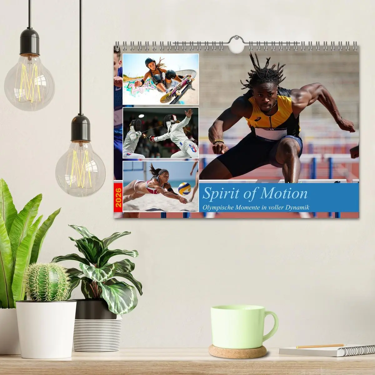 Bild: 9783516645927 | Spirit of Motion (Wandkalender 2026 DIN A4 quer), CALVENDO...