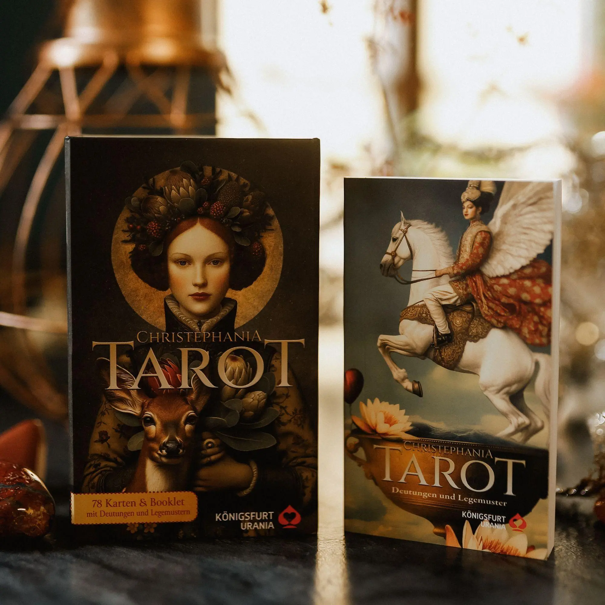 Bild: 9783868265927 | Christephania Tarot - 78 farbige Tarotkarten und ein 176-seitiges...