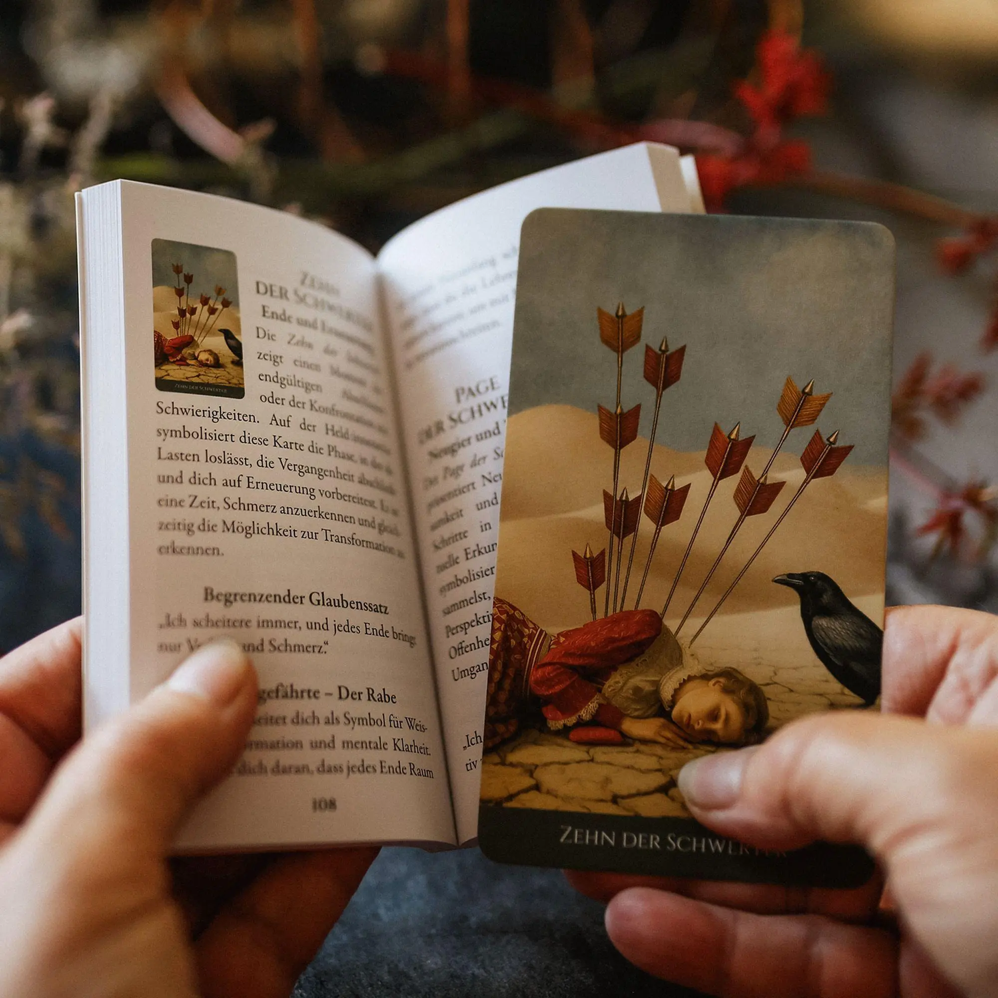 Bild: 9783868265927 | Christephania Tarot - 78 farbige Tarotkarten und ein 176-seitiges...