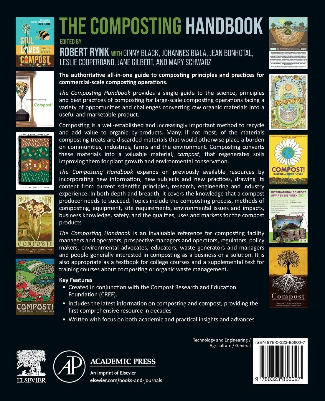 Rückseite: 9780323856027 | The Composting Handbook | Robert Rynk (u. a.) | Taschenbuch | Englisch