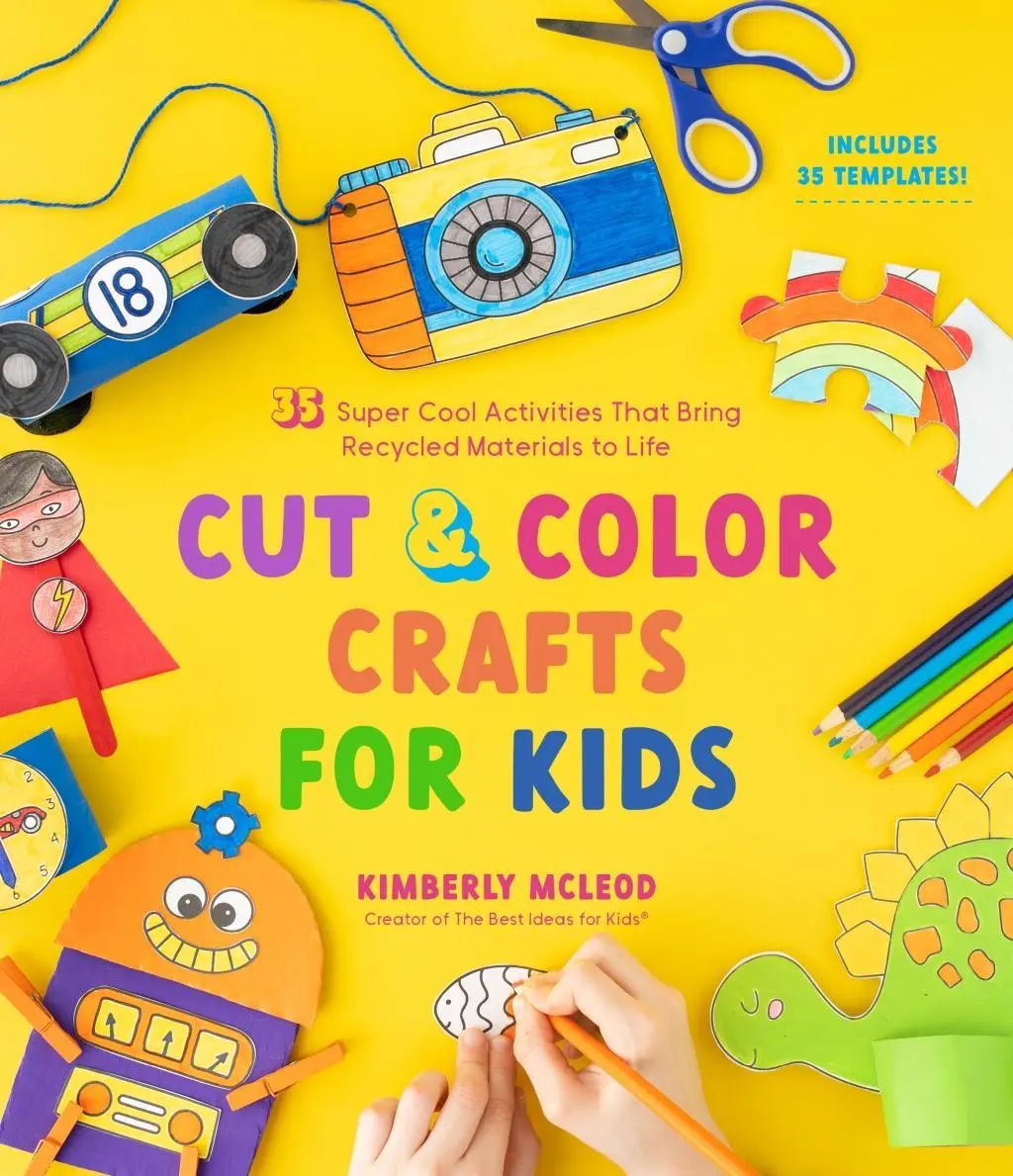 Cover: 9781645676027 | Cut &amp; Color Crafts for Kids | Kimberly Mcleod | Taschenbuch | Englisch