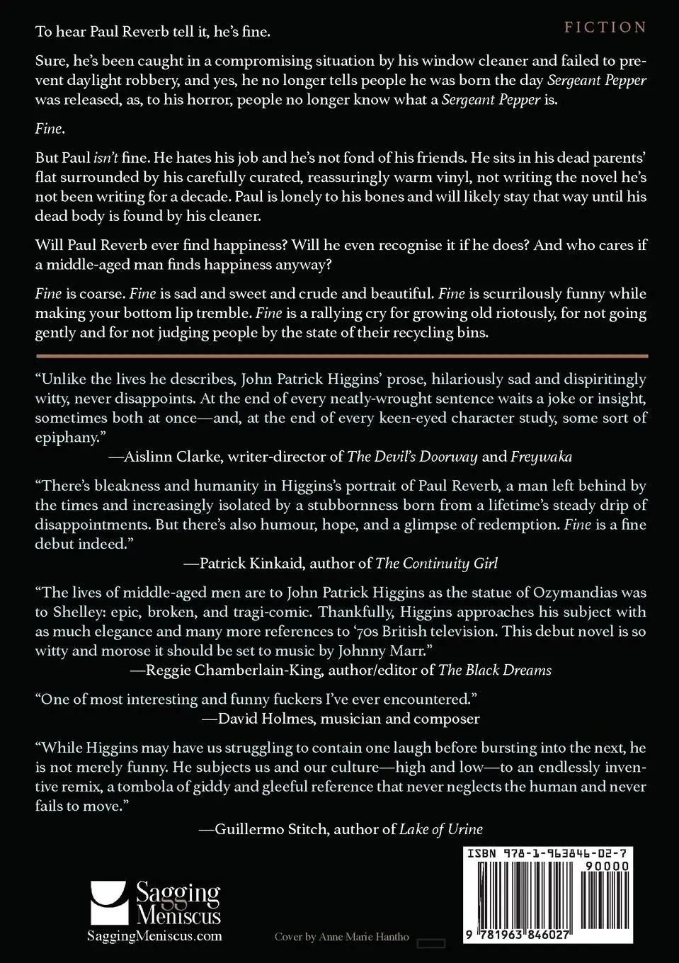 Rückseite: 9781963846027 | Fine | John Patrick Higgins | Taschenbuch | Englisch | 2024