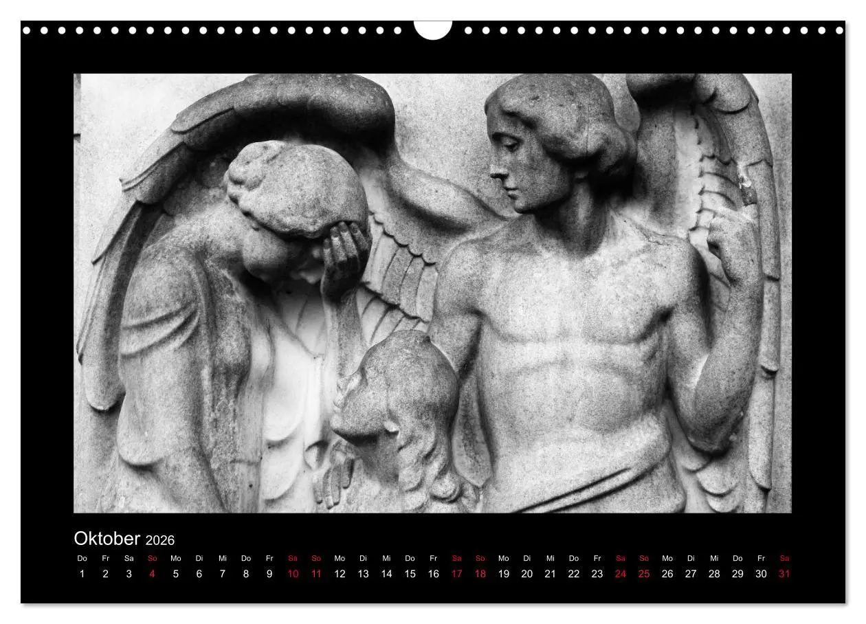 Bild: 9783516156027 | Die Engel von Melaten (Wandkalender 2026 DIN A3 quer), CALVENDO...