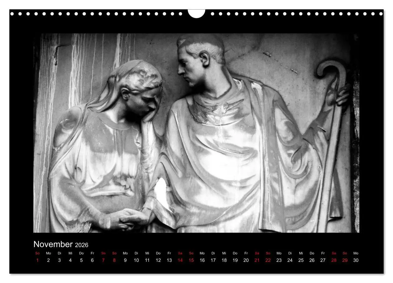 Bild: 9783516156027 | Die Engel von Melaten (Wandkalender 2026 DIN A3 quer), CALVENDO...