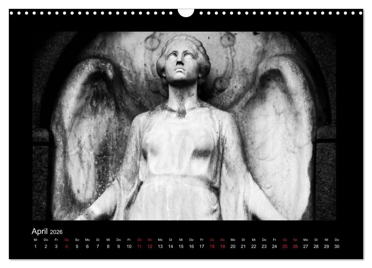 Bild: 9783516156027 | Die Engel von Melaten (Wandkalender 2026 DIN A3 quer), CALVENDO...