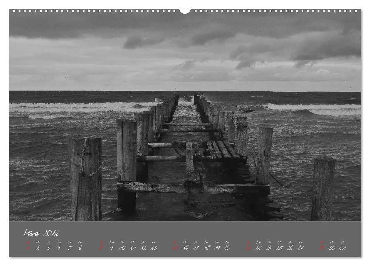 Bild: 9783516226027 | Wege zum Meer (Wandkalender 2026 DIN A2 quer), CALVENDO Monatskalender