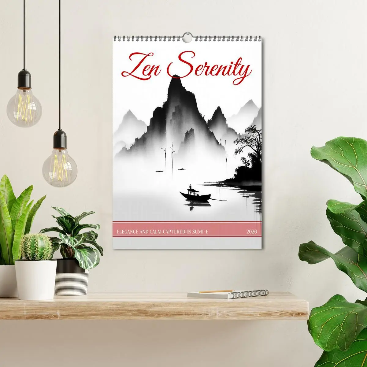 Bild: 9783516536027 | Zen Serenity (Wall Calendar 2026 DIN A3 portrait), CALVENDO 12...