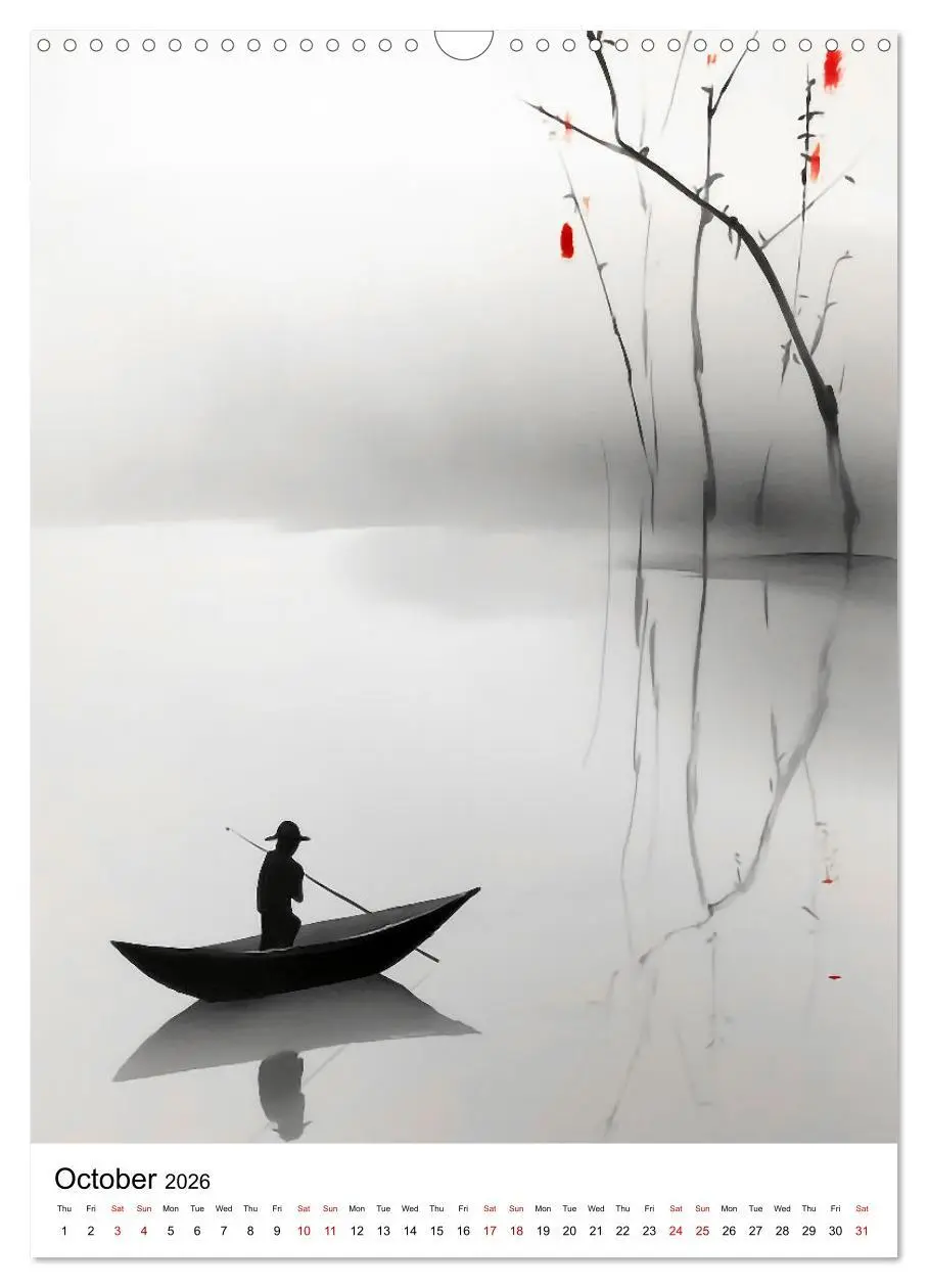 Bild: 9783516536027 | Zen Serenity (Wall Calendar 2026 DIN A3 portrait), CALVENDO 12...