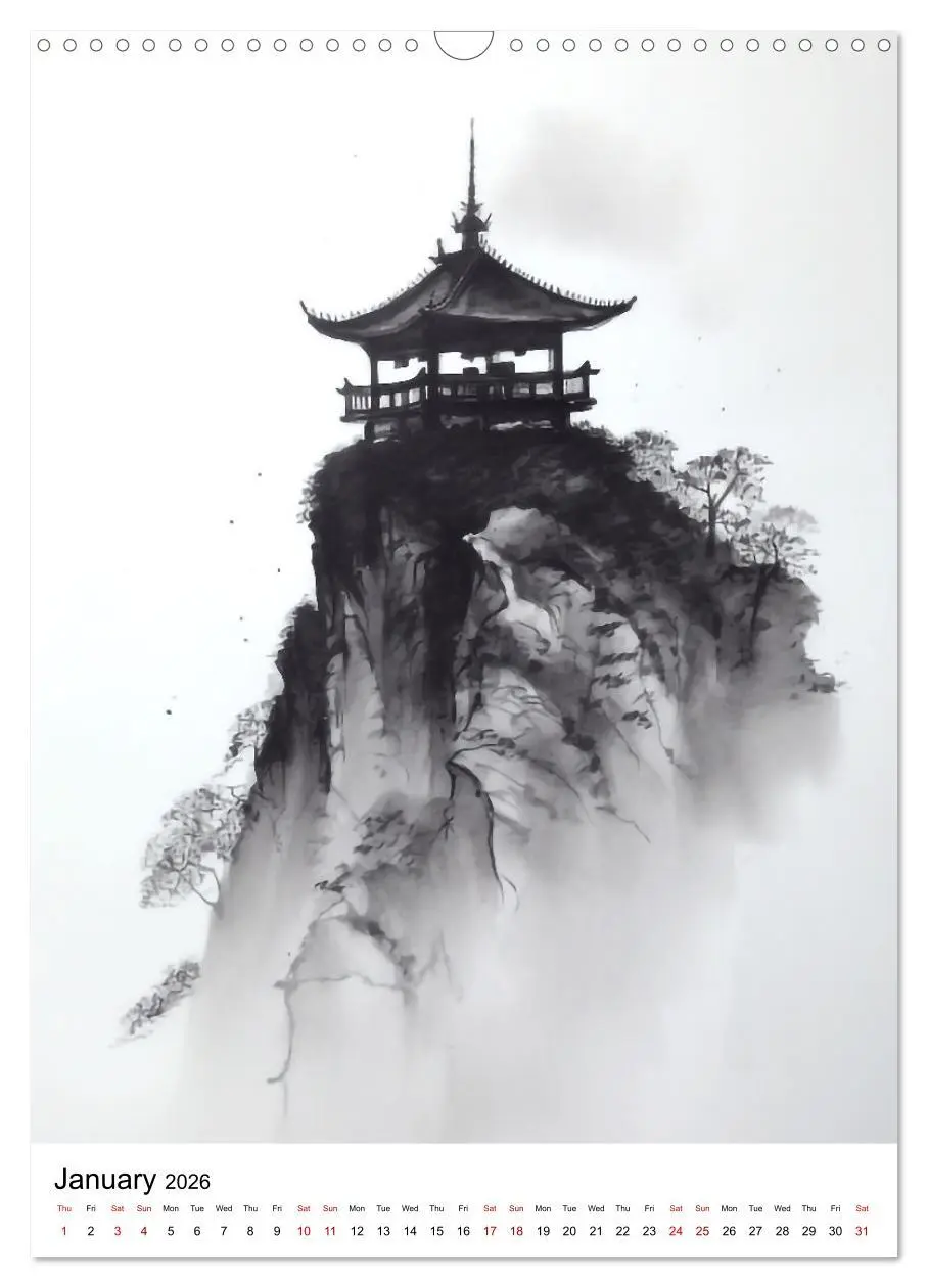 Bild: 9783516536027 | Zen Serenity (Wall Calendar 2026 DIN A3 portrait), CALVENDO 12...
