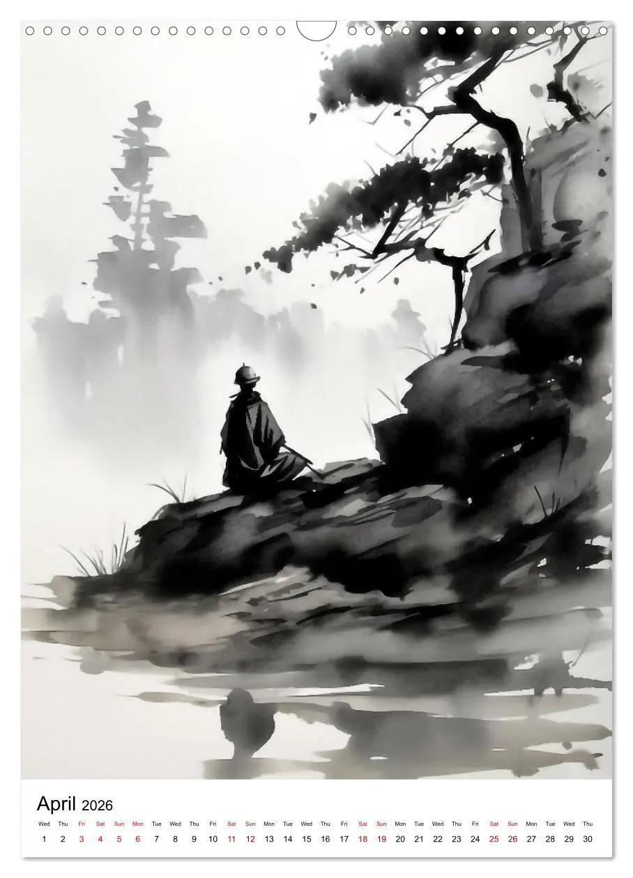 Bild: 9783516536027 | Zen Serenity (Wall Calendar 2026 DIN A3 portrait), CALVENDO 12...