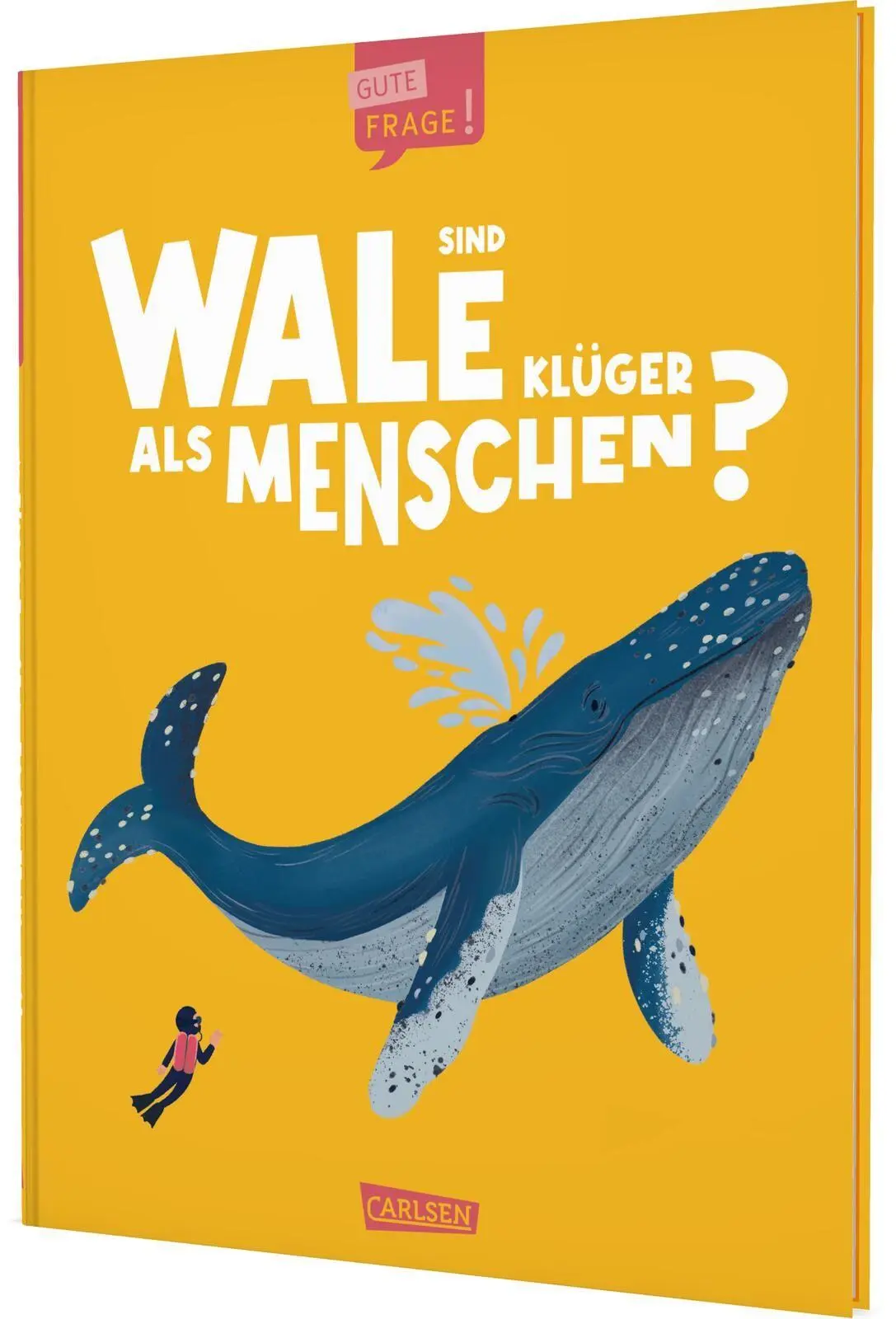 Cover: 9783551256027 | Sind Wale klüger als Menschen? (Gute Frage!) | Eliza Jeffery | Buch