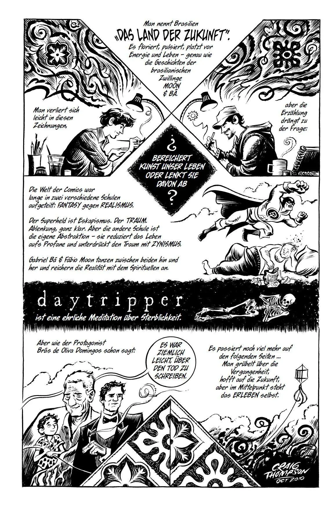 Bild: 9783741646027 | Daytripper (Deluxe Edition - Neuauflage) | Fábio Moon (u. a.) | Buch