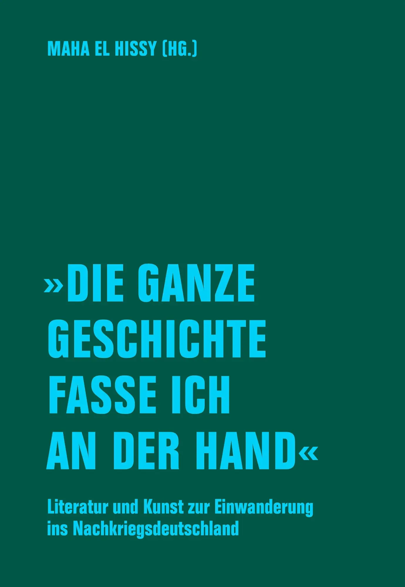 Cover: 9783957326027 | 'Die ganze Geschichte fasse ich an der Hand' | Elin Nesje Vestli