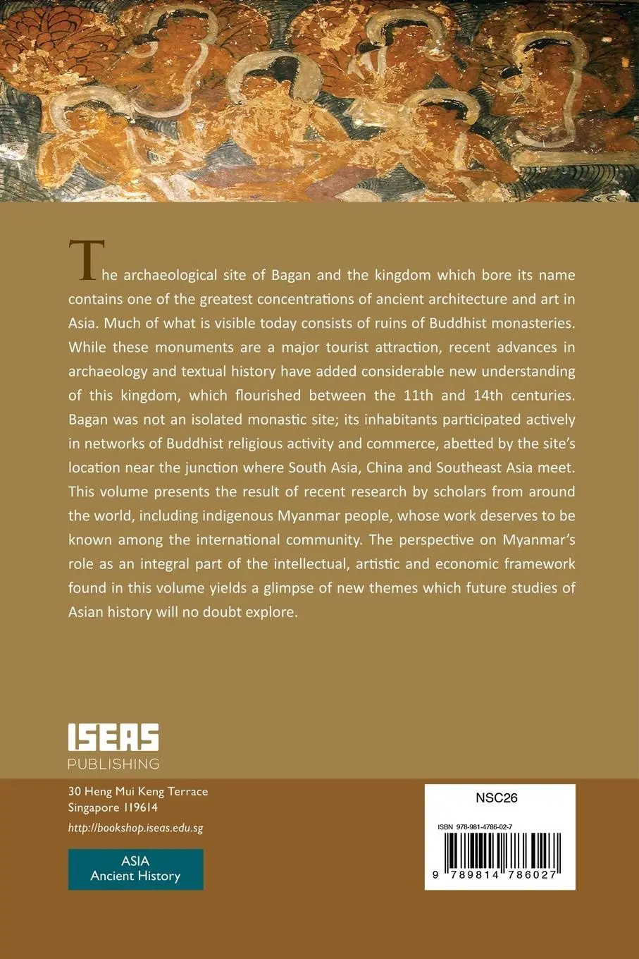 Rückseite: 9789814786027 | Bagan and the World | Early Myanmar and Its Global Connections | Buch