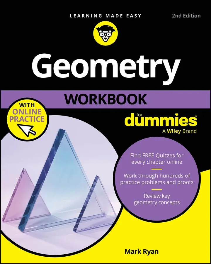 Cover: 9781394276127 | Geometry Workbook For Dummies | Mark Ryan | Taschenbuch | Englisch Cover: 9781394276127 | Geometry Workbook For Dummies | Mark Ryan | Taschenbuch | Englisch