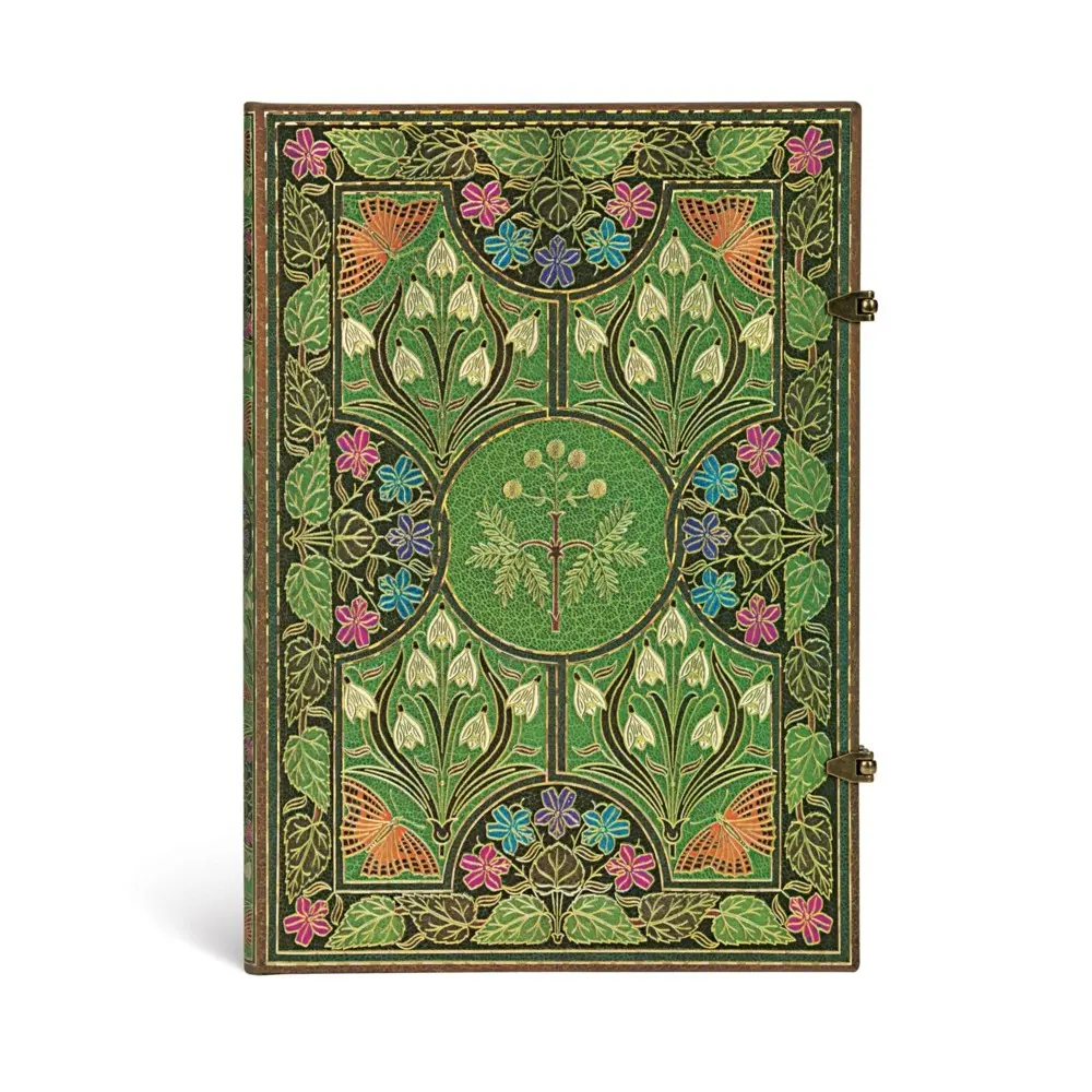 Cover: 9781439746127 | Notizbuch Blühende Poesie Grande Unliniert | Hardcover mit Schließe