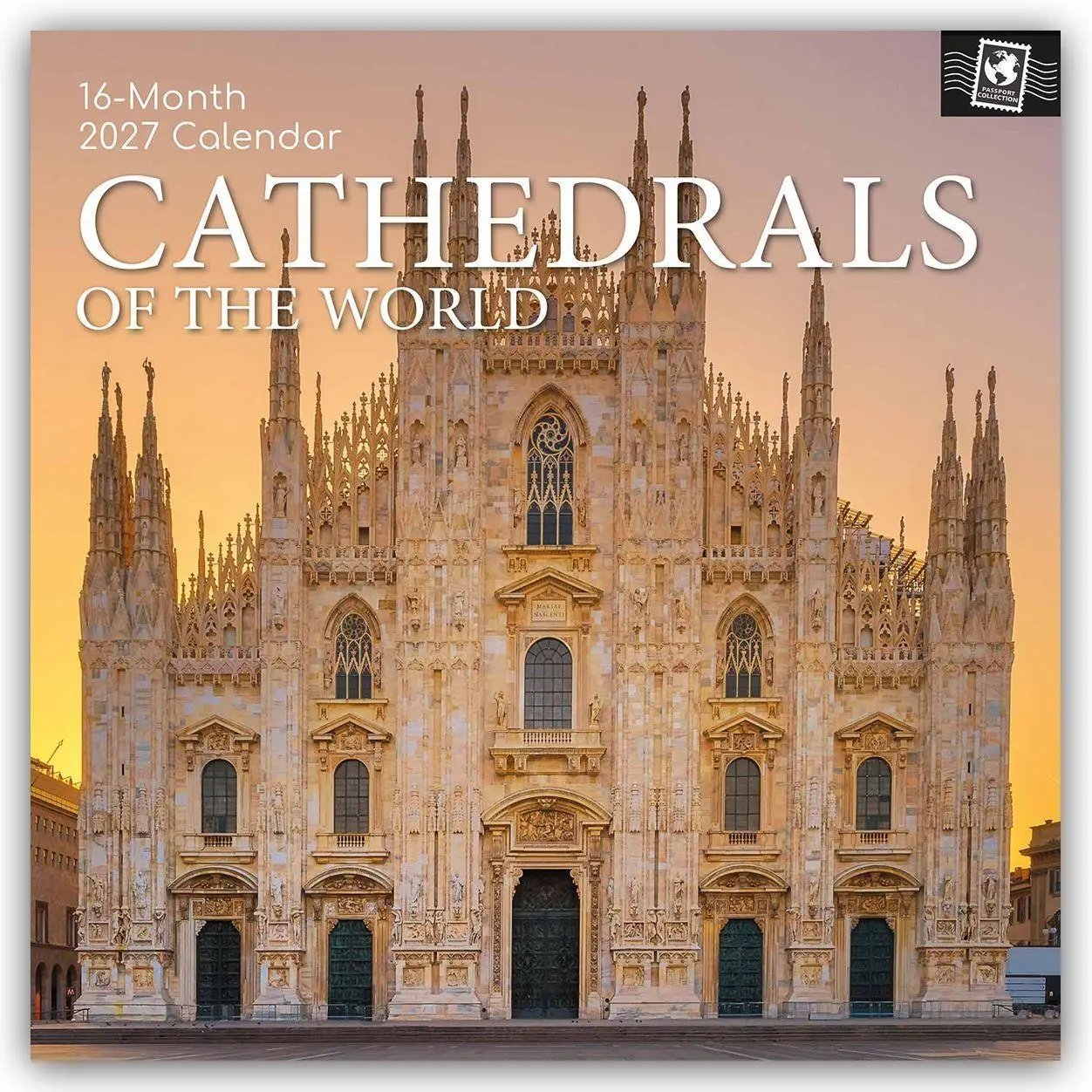Cover: 9781805976127 | Cathedrals of the World - Kathedralen der Welt 2027 -...