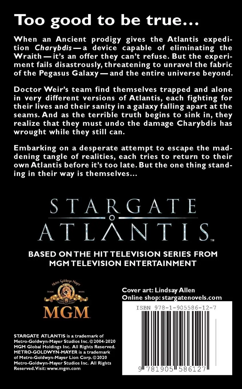 Rückseite: 9781905586127 | STARGATE ATLANTIS Mirror Mirror | Sabine C. Bauer | Taschenbuch | 2020