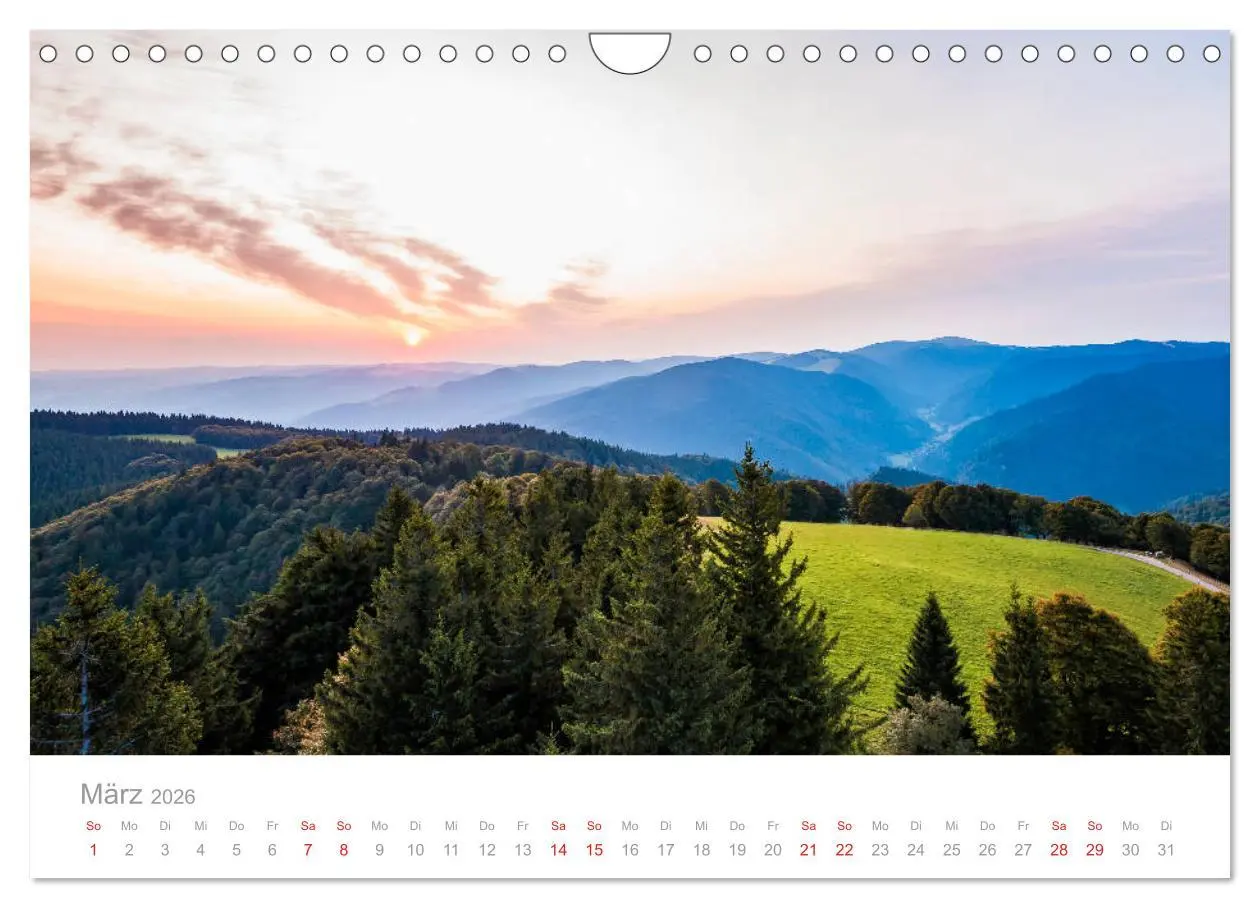 Bild: 9783457816127 | Der Schwarzwald Impressionen (Wandkalender 2026 DIN A4 quer),...