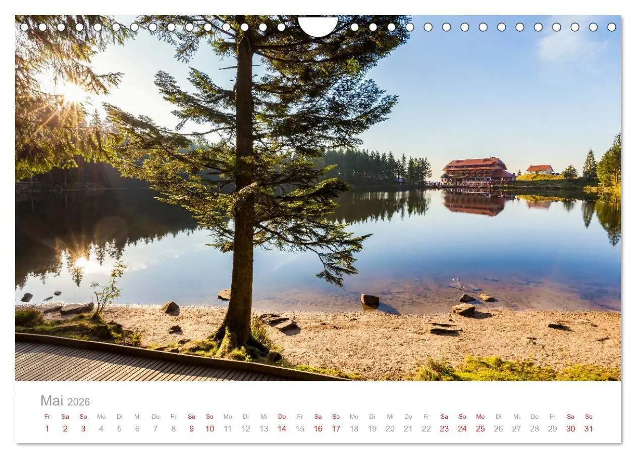 Bild: 9783457816127 | Der Schwarzwald Impressionen (Wandkalender 2026 DIN A4 quer),...