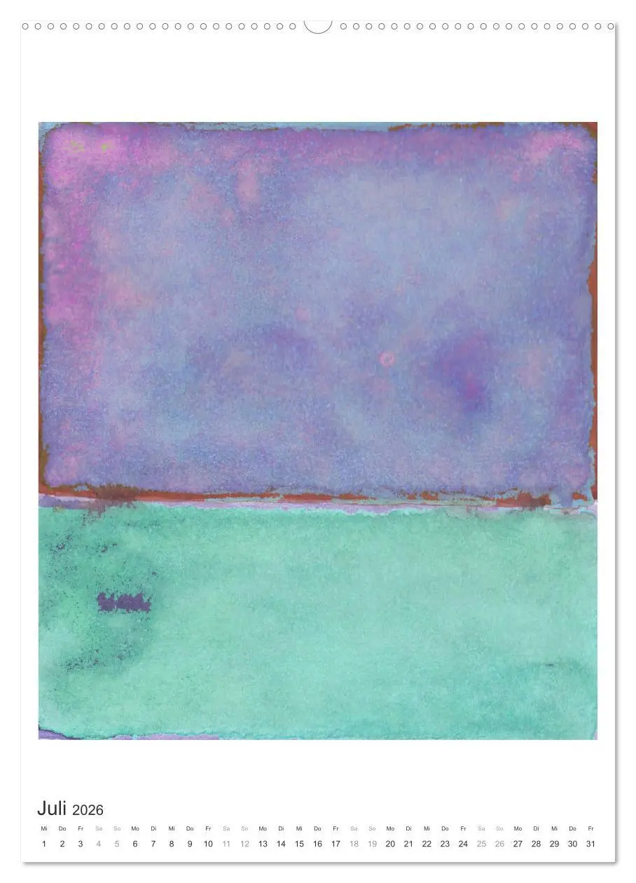 Bild: 9783516386127 | Ein leuchtendes Jahr: Abstrakte Kunst von Inga Pint (hochwertiger...