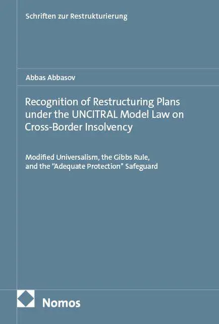 Cover: 9783756036127 | Recognition of Restructuring Plans under the UNCITRAL Model Law on...