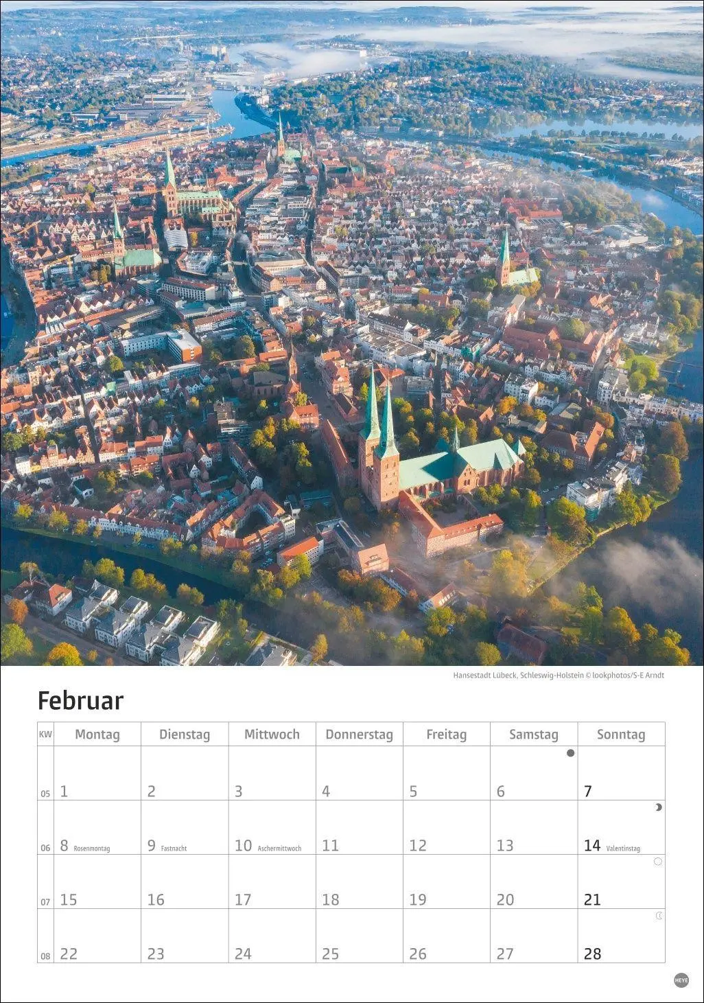 Bild: 9783756416127 | Deutschlands Küsten Kalender 2027 | Heye | Kalender | Spiralbindung