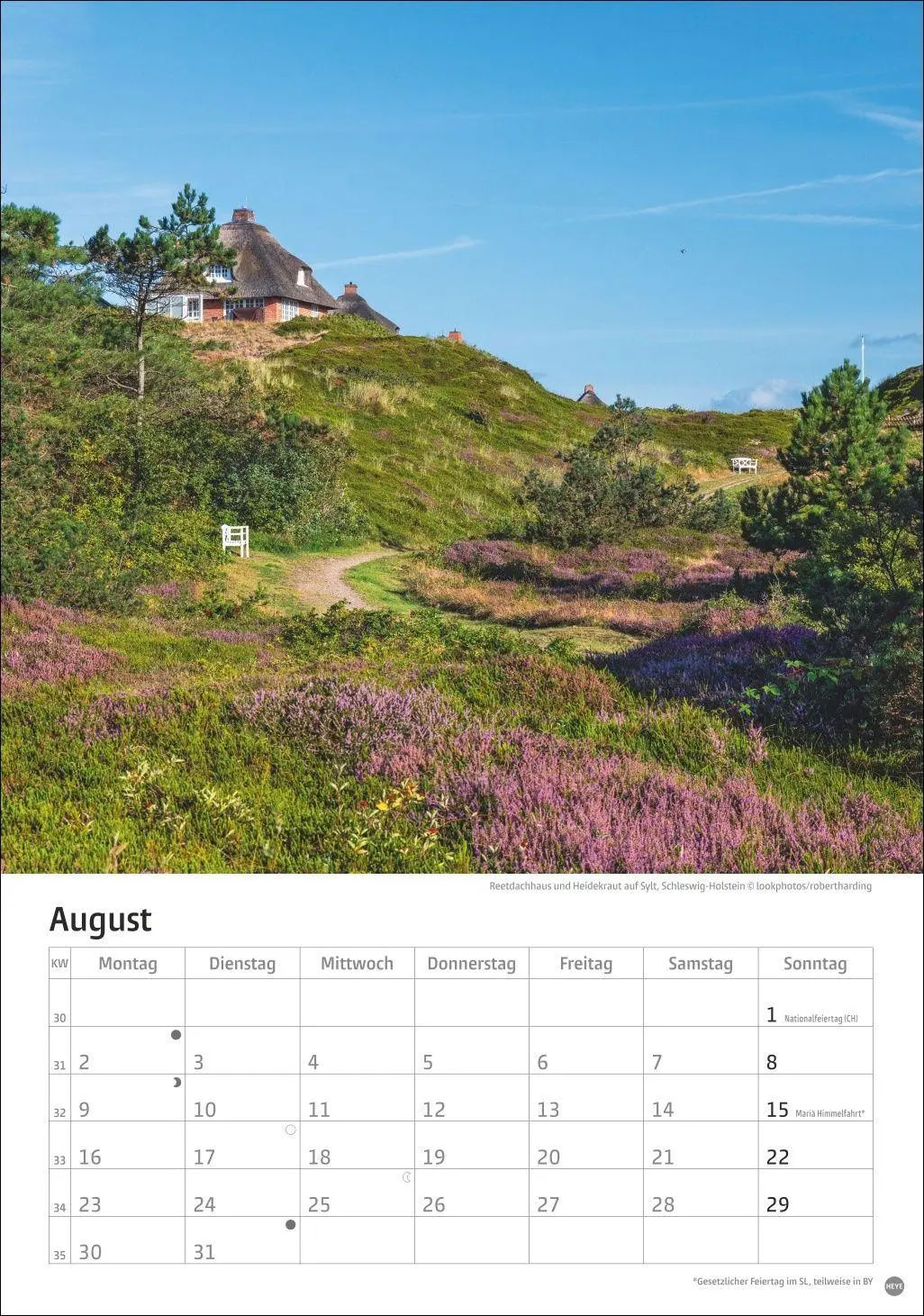 Bild: 9783756416127 | Deutschlands Küsten Kalender 2027 | Heye | Kalender | Spiralbindung