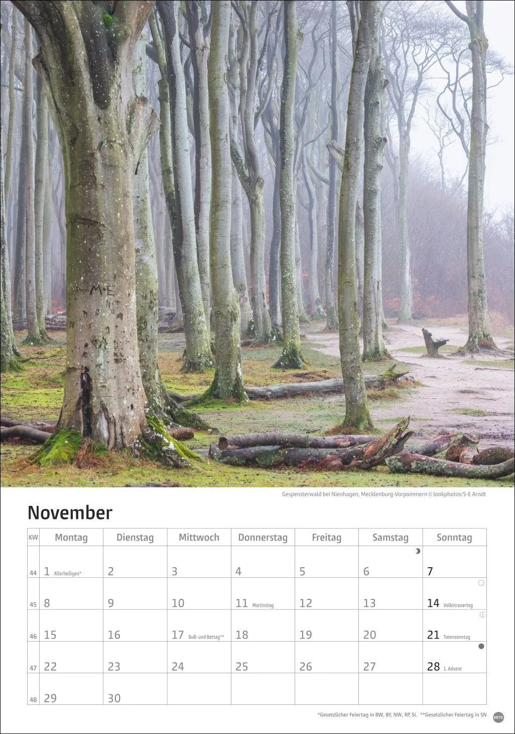 Bild: 9783756416127 | Deutschlands Küsten Kalender 2027 | Heye | Kalender | Spiralbindung
