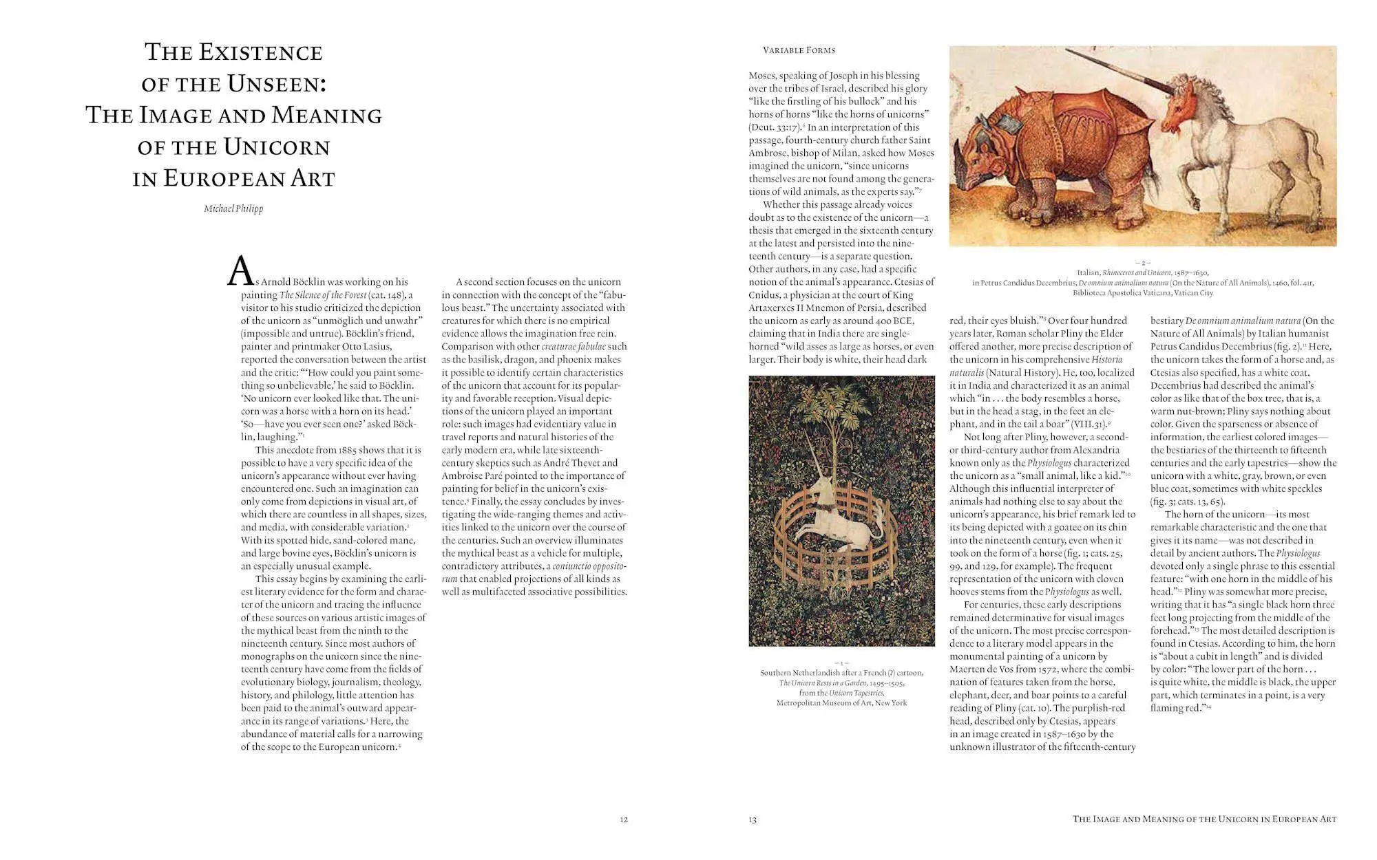 Bild: 9783791376127 | Unicorn | The Mythical Beast in Art | Chancel-Bardelot (u. a.) | Buch