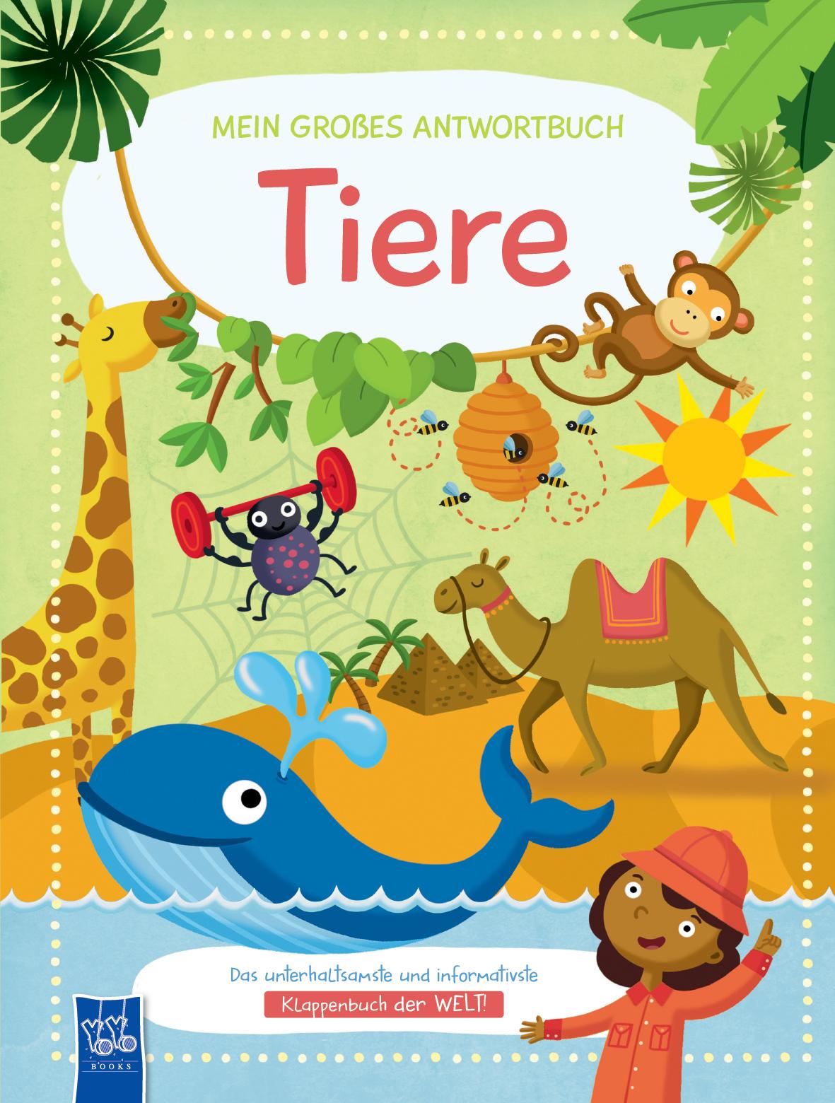 Cover: 9789463606127 | Mein großes Antwortbuch - Tiere | Tiere | Buch | 14 S. | Deutsch