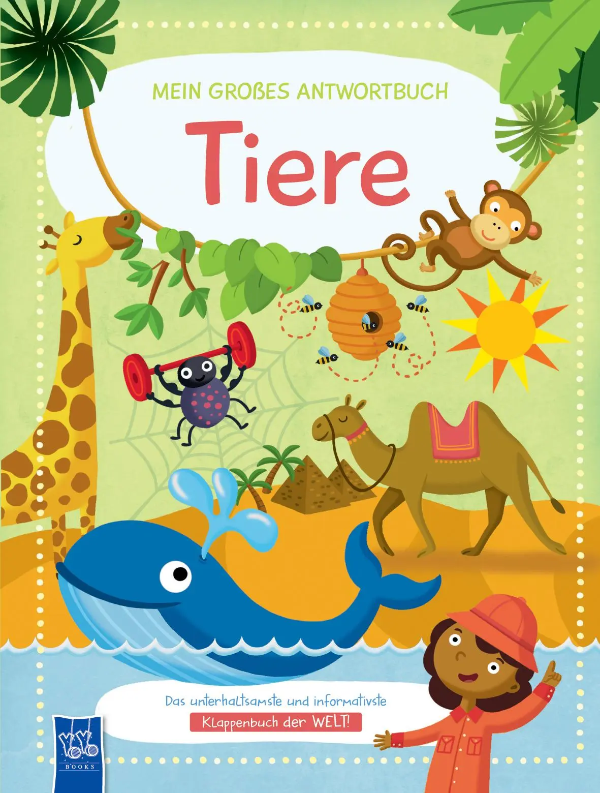 Cover: 9789463606127 | Mein großes Antwortbuch - Tiere | Tiere | Buch | 14 S. | Deutsch