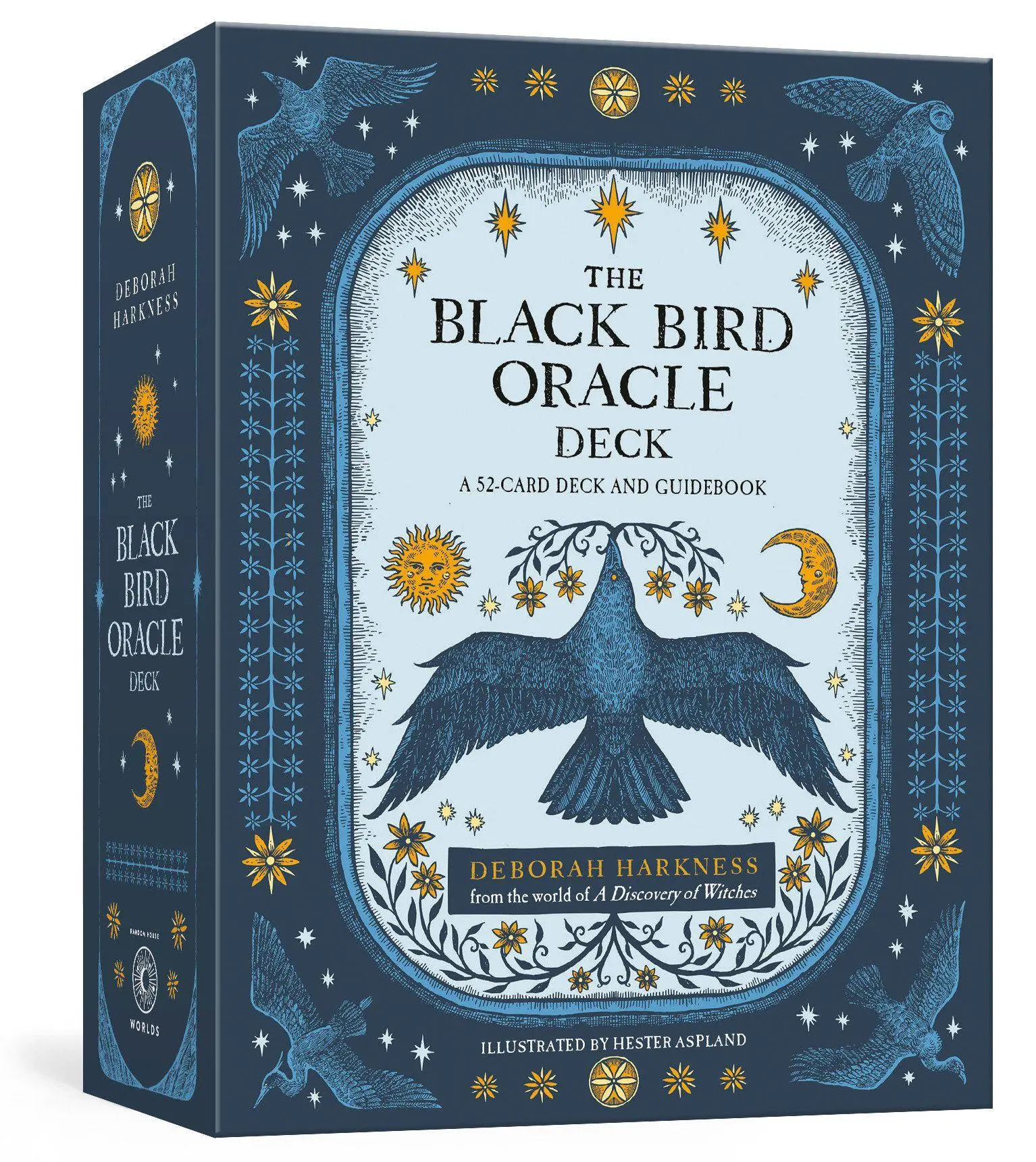 Cover: 9780593976227 | The Black Bird Oracle Deck | A 52-Card Deck and Guidebook | Harkness