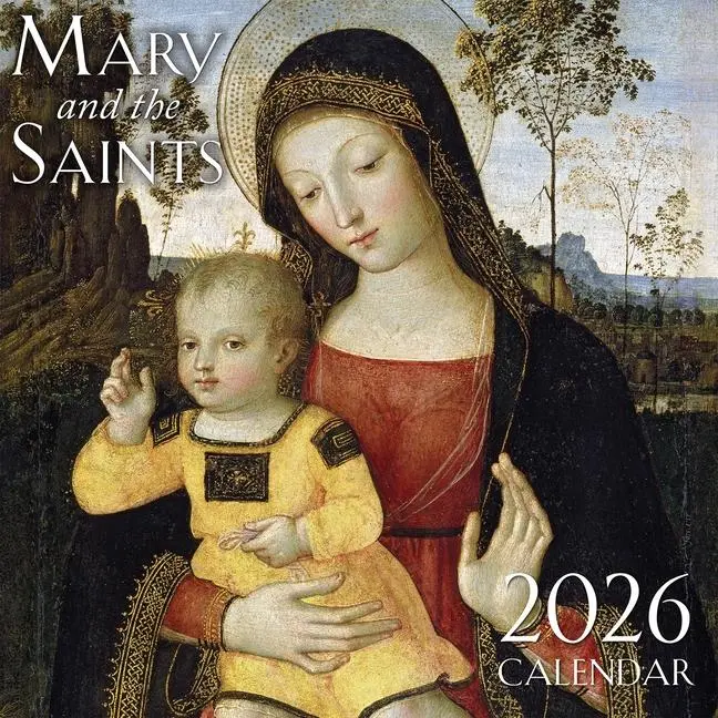 Cover: 9781505136227 | 2026 Mary and the Saints Wall Calendar | Holy Evangelists | Kalender