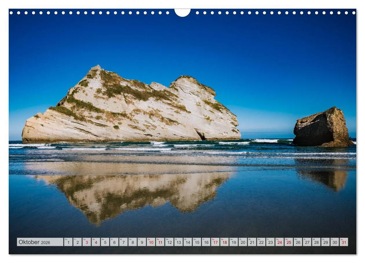 Bild: 9783457806227 | Neuseeland - Landschaftsträume (Wandkalender 2026 DIN A3 quer),...