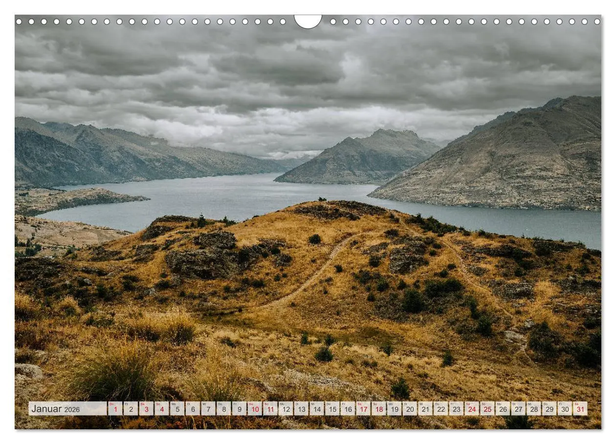 Bild: 9783457806227 | Neuseeland - Landschaftsträume (Wandkalender 2026 DIN A3 quer),...