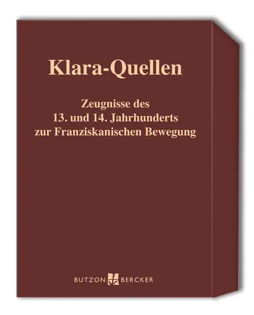 Cover: 9783766616227 | Klara-Quellen | Klara von Assisi | Buch | 1632 S. | Deutsch | 2012