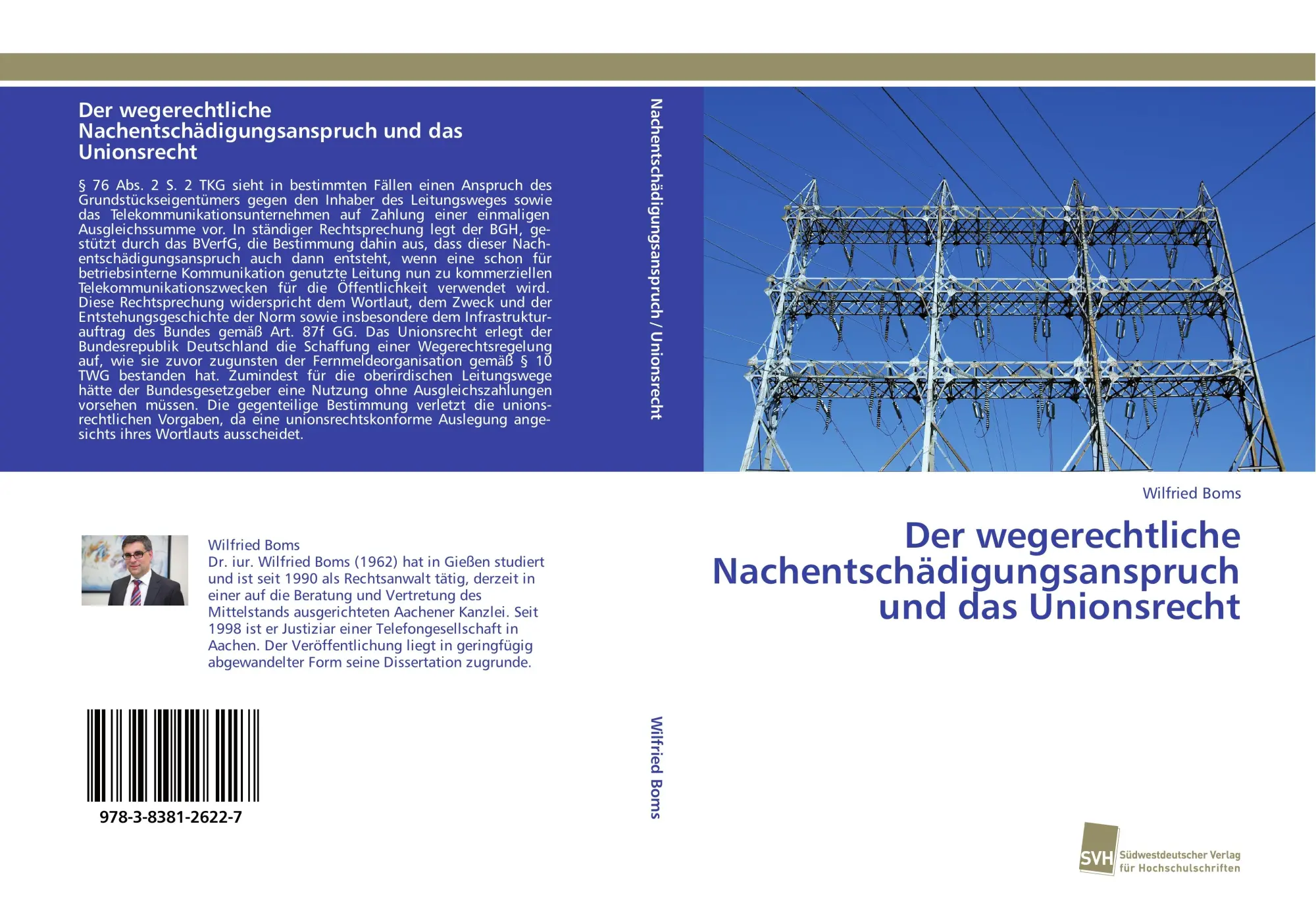 Cover: 9783838126227 | Der wegerechtliche Nachentschädigungsanspruch und das Unionsrecht
