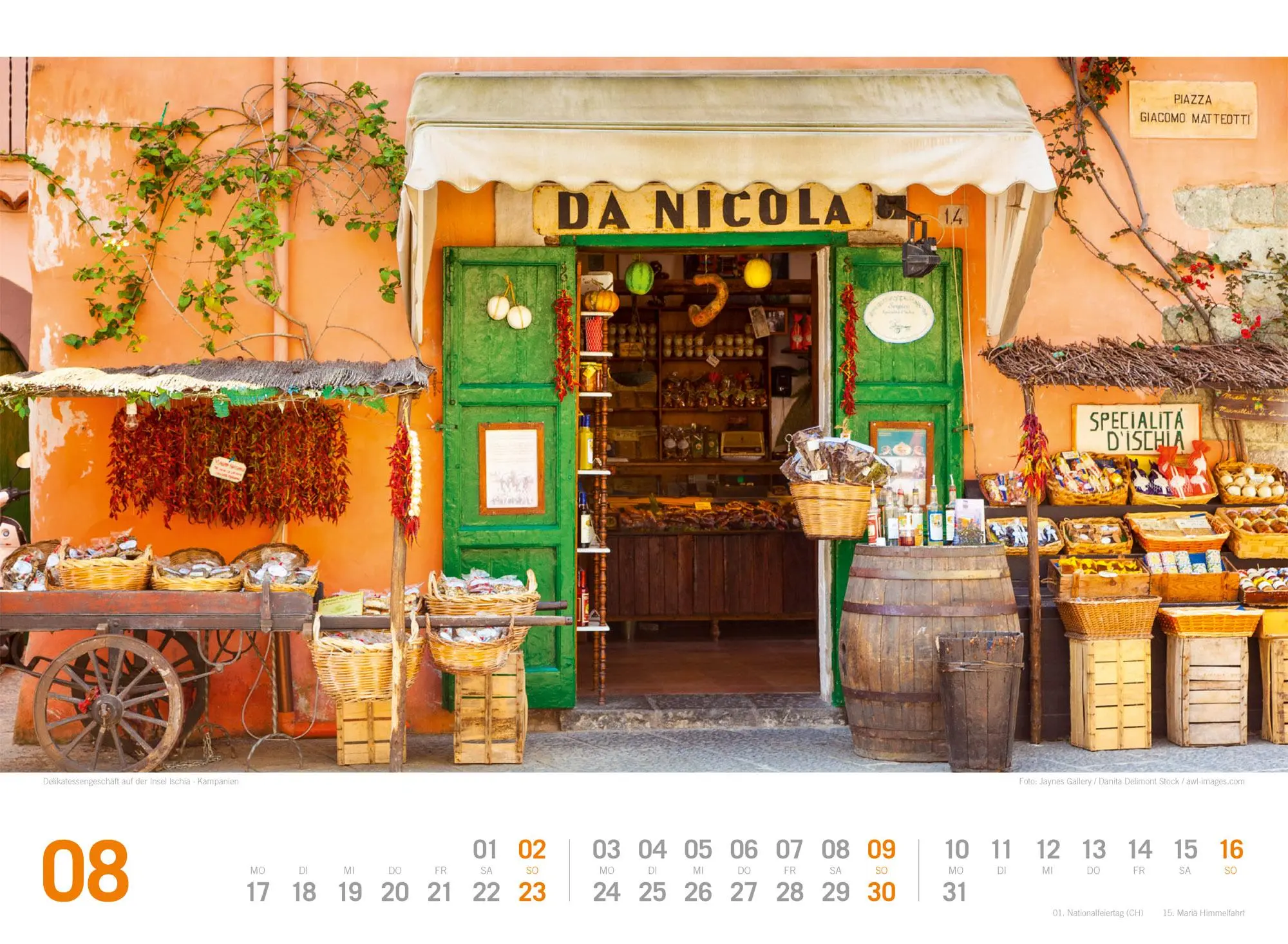 Bild: 9783838436227 | Italien - von Venedig bis Sizilien - ReiseLust Kalender 2026 | GmbH