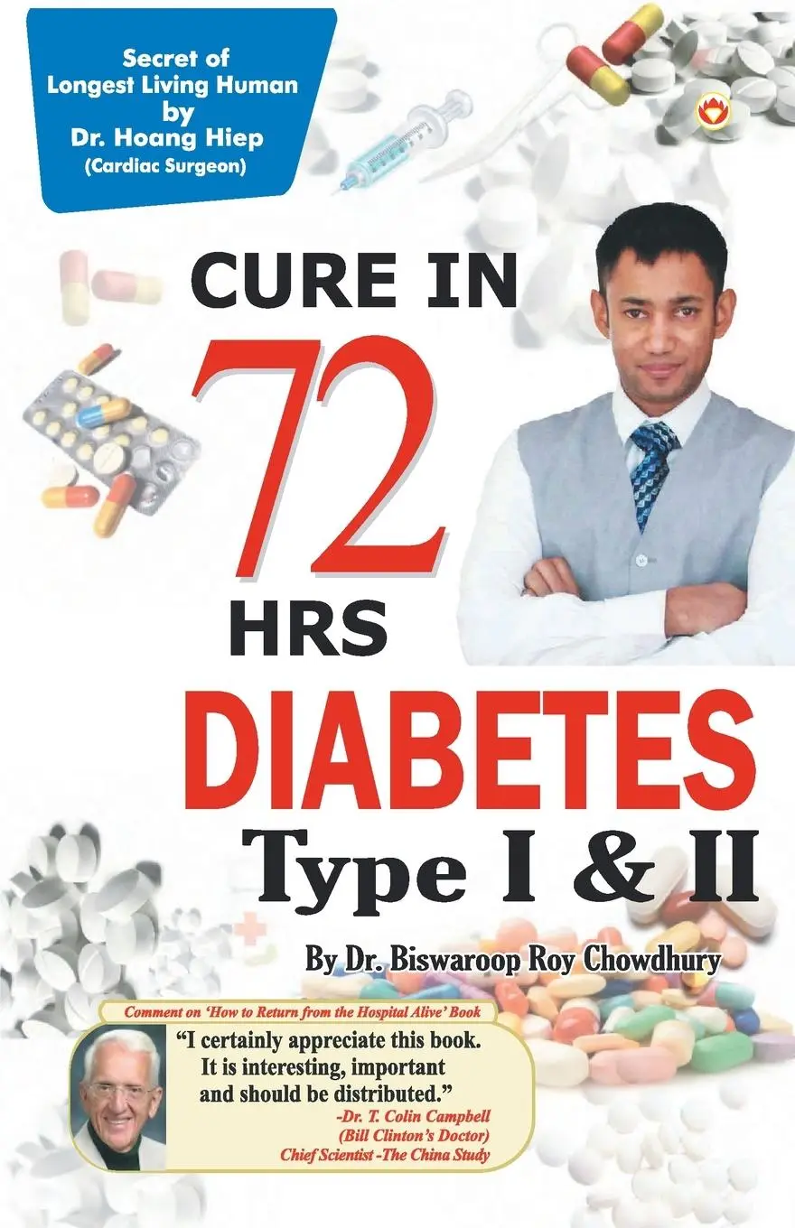 Cover: 9789351656227 | DIABETES Type I &amp; II - CURE IN 72 HRS | Biswaroop Chowdhury Roy | Buch